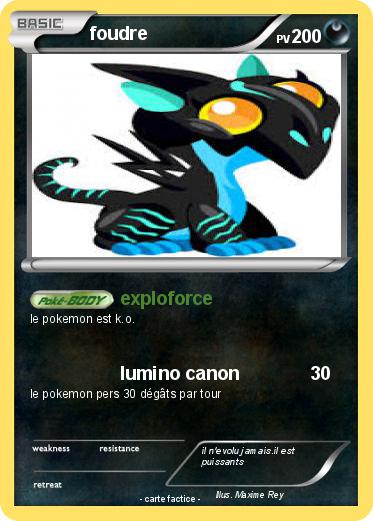 Pokemon foudre