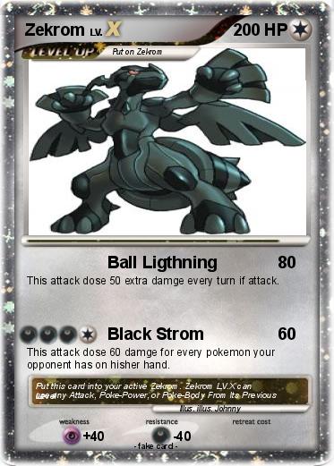 Pokemon Zekrom