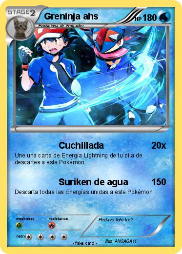 Pokemon Greninja ahs