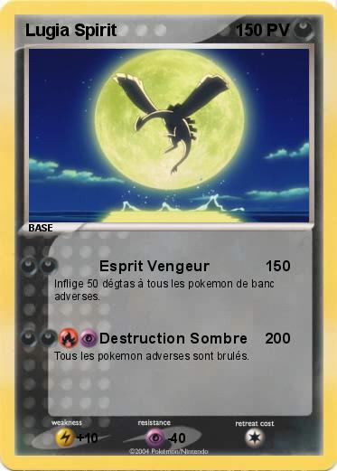 Pokemon Lugia Spirit