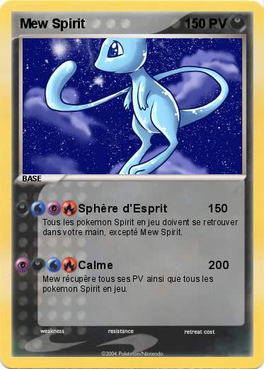 Pokemon Mew Spirit