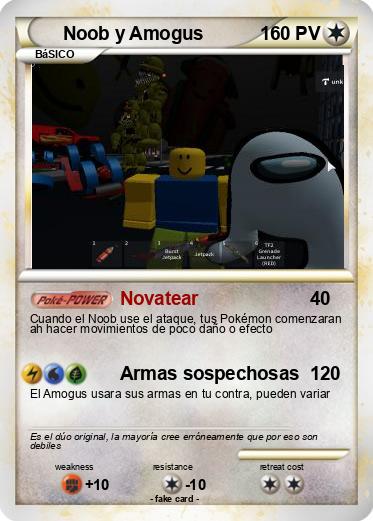 Pokemon Noob y Amogus
