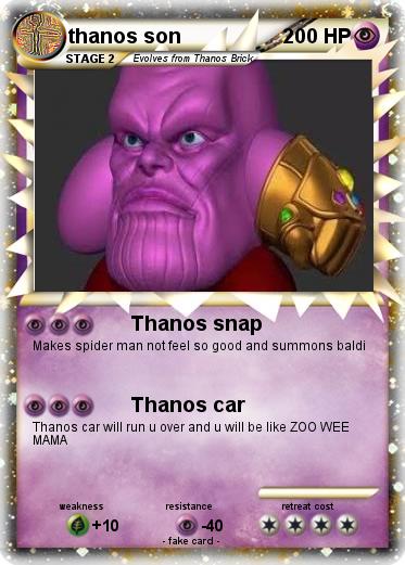 Pokemon thanos son