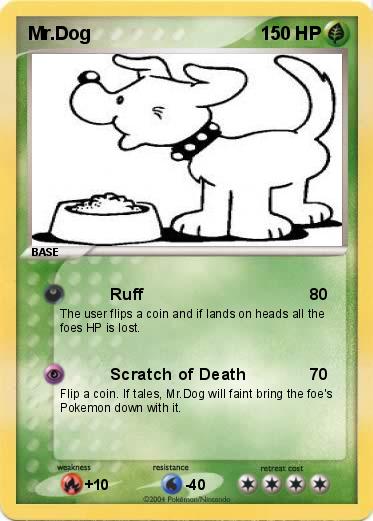 Pokemon Mr.Dog