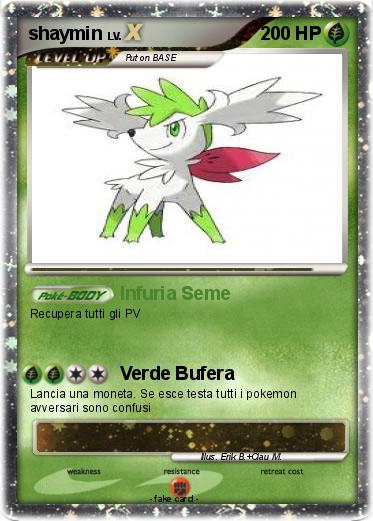 Pokemon shaymin
