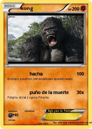 Pokemon kong