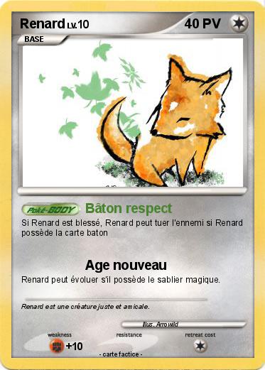 Pokemon Renard