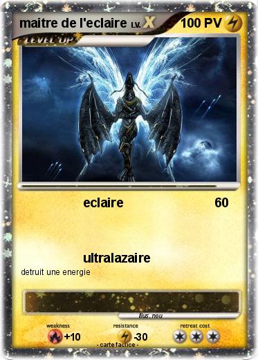 Pokemon maitre de l'eclaire