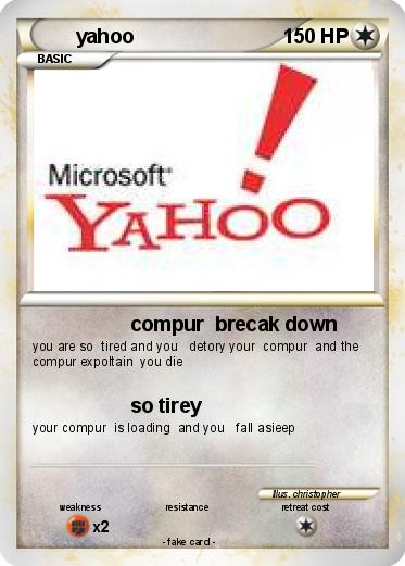 Pokemon yahoo