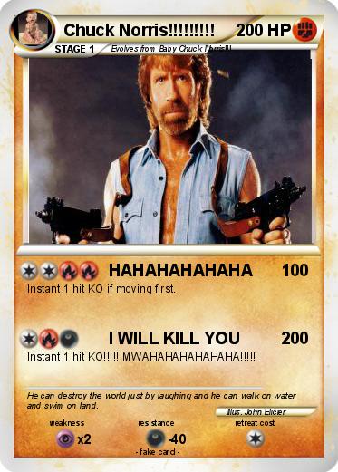 Pokemon Chuck Norris!!!!!!!!!