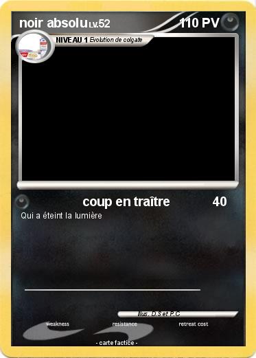Pokemon noir absolu