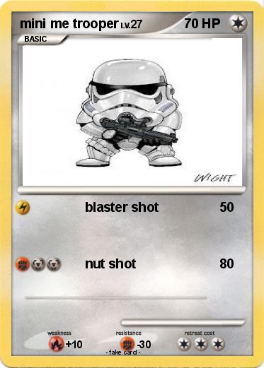 Pokemon mini me trooper