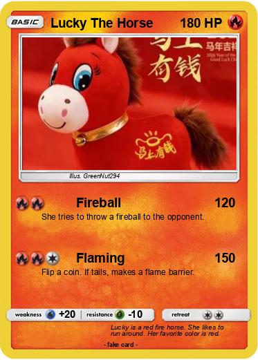 Pokemon Lucky The Horse