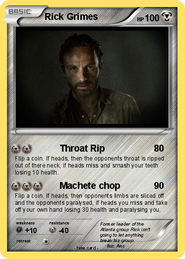Pokemon Rick Grimes