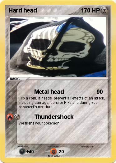 Pokemon Hard head
