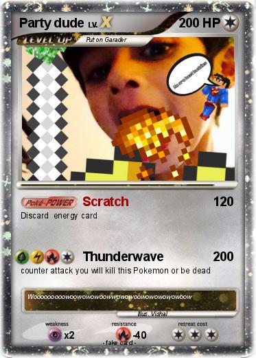 Pokemon Party dude
