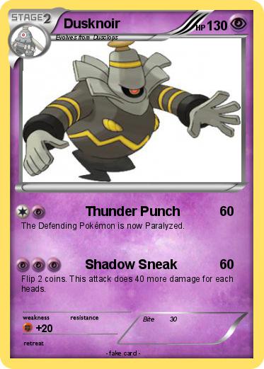 Pokemon Dusknoir