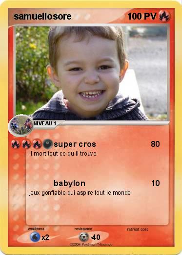 Pokemon samuellosore