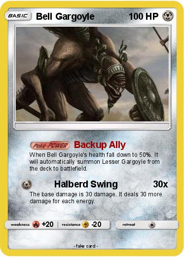 Pokemon Bell Gargoyle