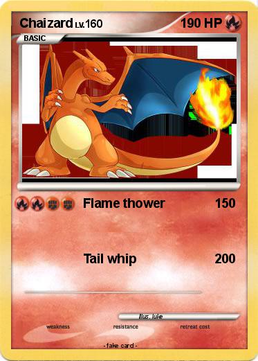 Pokemon Chaizard