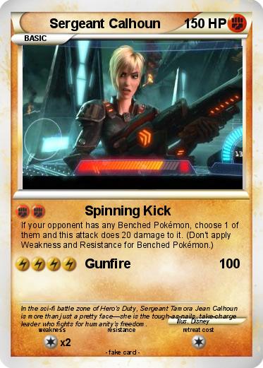 Pokemon Sergeant Calhoun