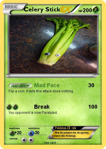 Pokemon Celery Stick