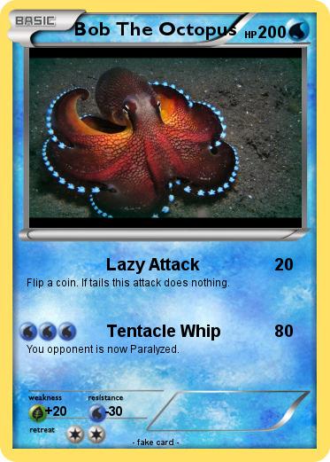 Pokemon Bob The Octopus