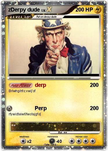 Pokemon zDerpy dude