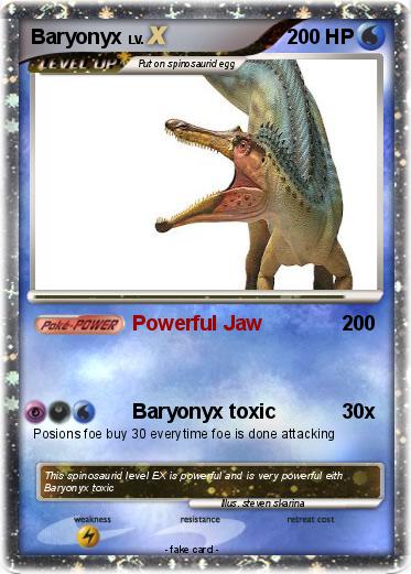 Pokemon Baryonyx