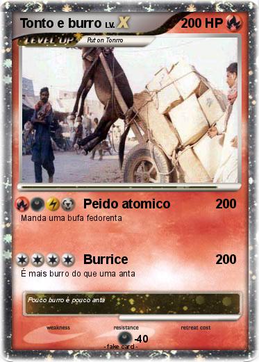 Pokemon Tonto e burro