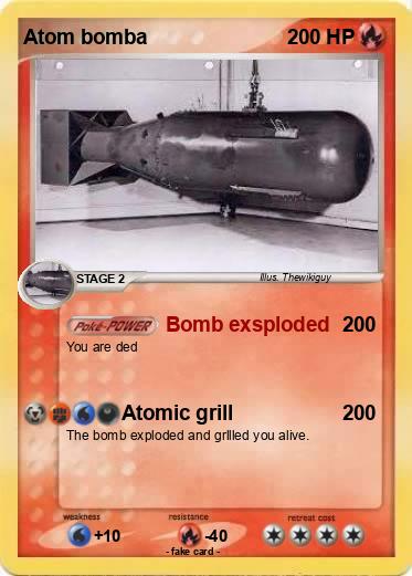 Pokemon Atom bomba
