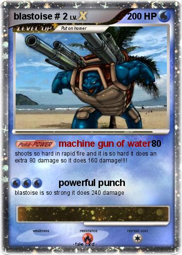 Pokemon blastoise # 2
