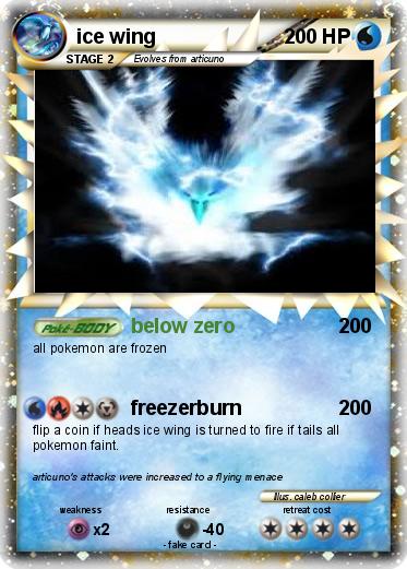 Pokemon ice wing