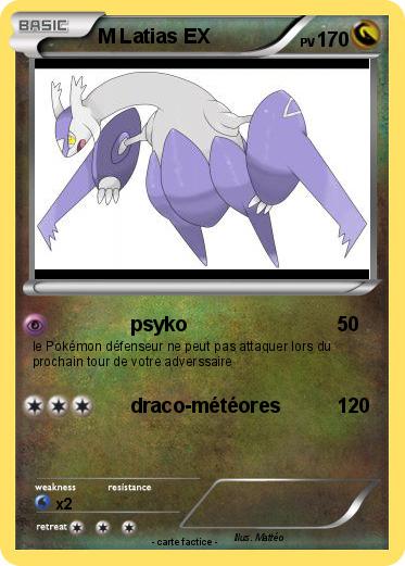 Pokemon M Latias EX