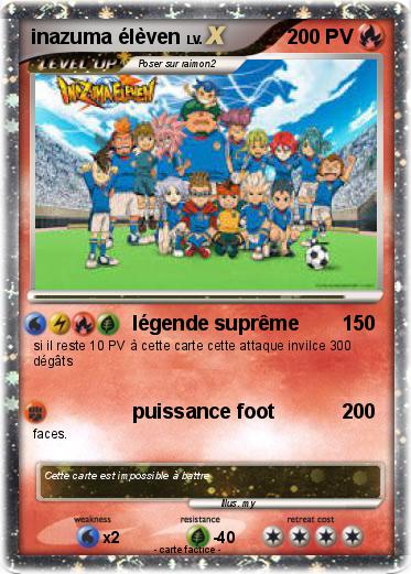 Pokemon inazuma élèven