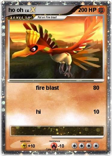 Pokemon ho oh
