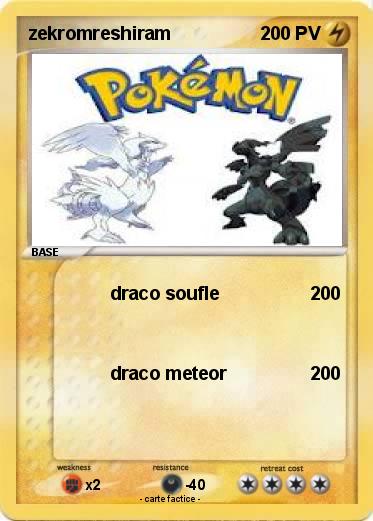 Pokemon zekromreshiram