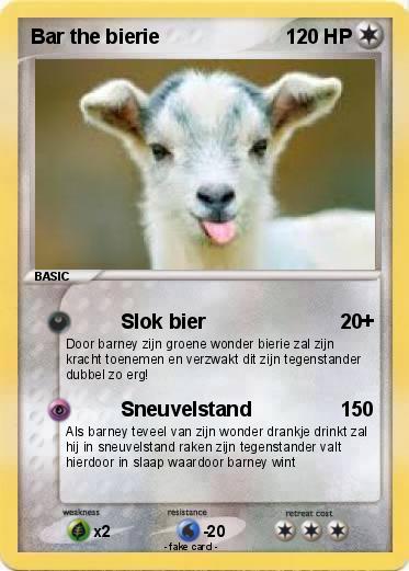 Pokemon Bar the bierie