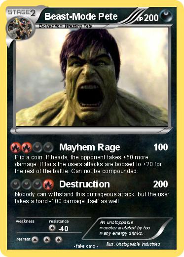 Pokemon Beast-Mode Pete