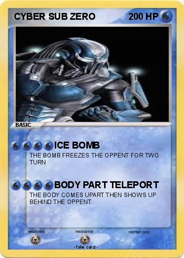 Pokemon CYBER SUB ZERO