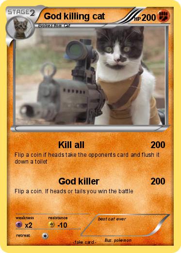 Pokemon God killing cat