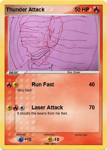 Pokemon Thunder Attack