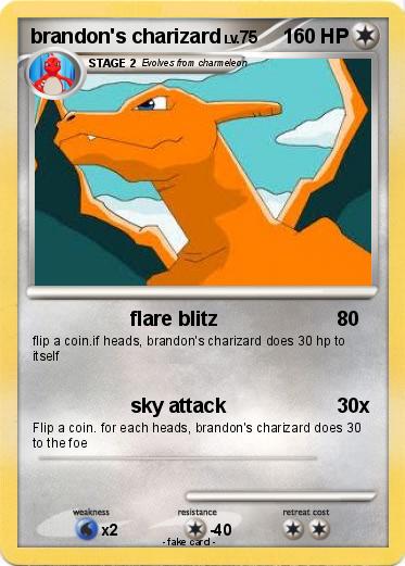Pokemon brandon's charizard