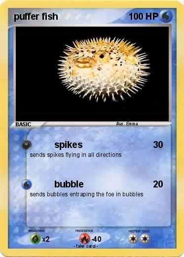 Pokemon puffer fish