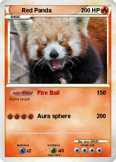 Pokemon Red Panda