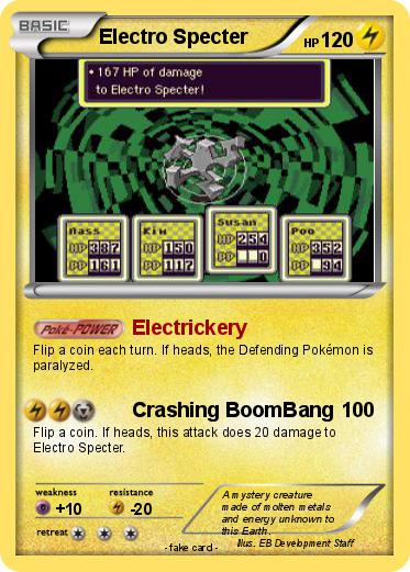 Pokemon Electro Specter