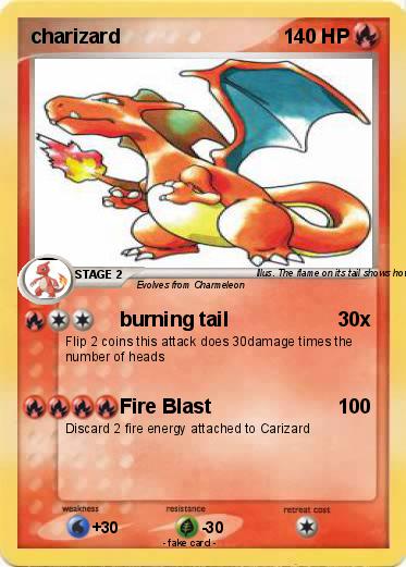 Pokemon charizard