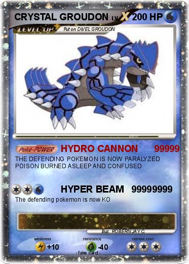 Pokemon CRYSTAL GROUDON