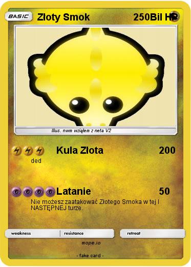 Pokemon Złoty Smok