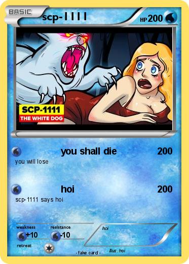 Pokemon scp-1111